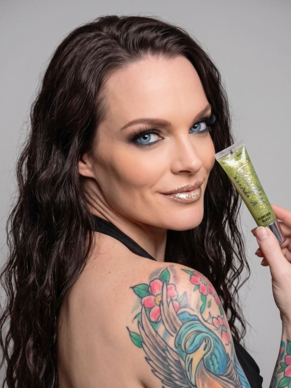 Victoria’s Secret ✦ Beauty Rush Flavored Gloss Pucker Up ✦ Green Glitter 0.46oz